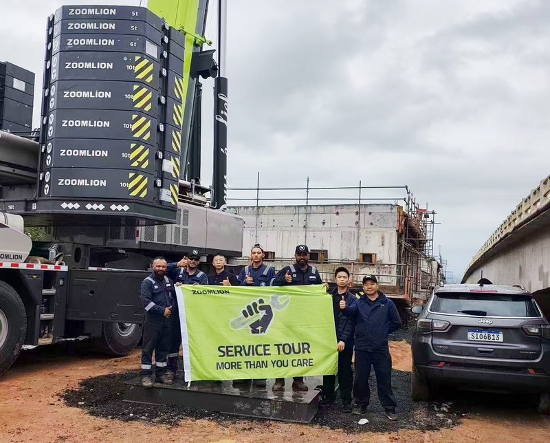 Zoomlion's Overseas Service Wins Praise from Global Clients