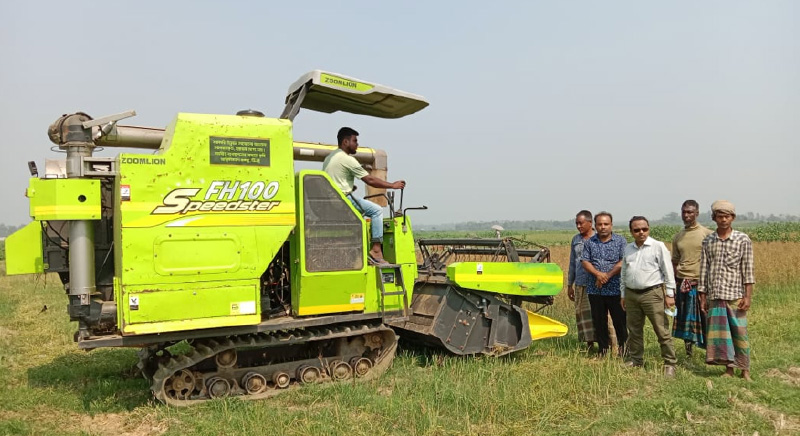 Belt and Road Initiative丨ZOOMLION's Agricultural Machinery Exported to Bangladesh in Batches Again