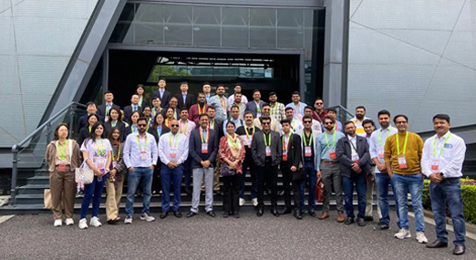 Technology Salutes to the New Era — Indian Construction Machinery Delegation Visits ZOOMLION