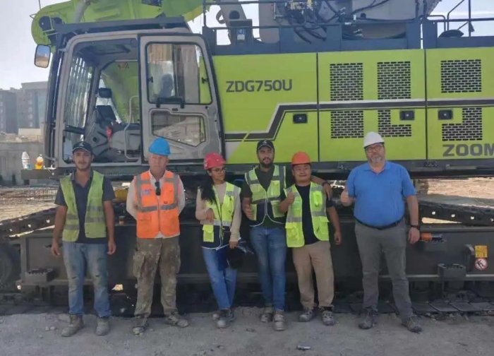 New Achievements in Product Localisation! Zoomlion Customised Hydraulic Wall Grab Delivered to Turkey