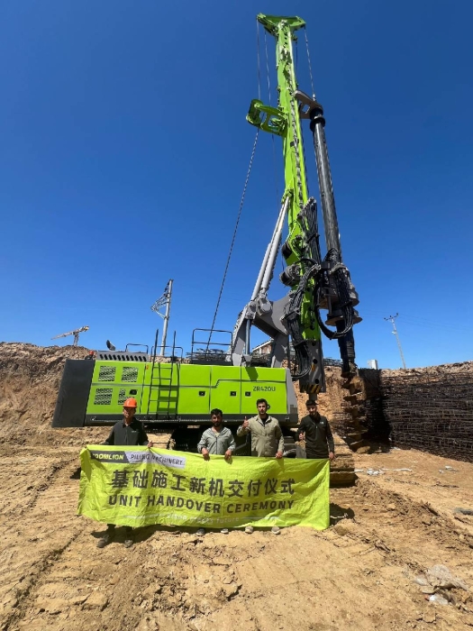 Zoomlion U-Series Rotary Drilling Rigs Successfully Enter the European Market in Full Force! Intelligent 