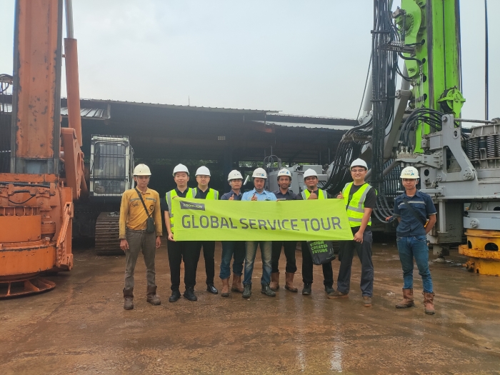 Zoomlion Foundation Construction's 2025 Global Service Tour Officially Launches in Indonesia